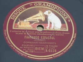DISQUES 78 TOURS