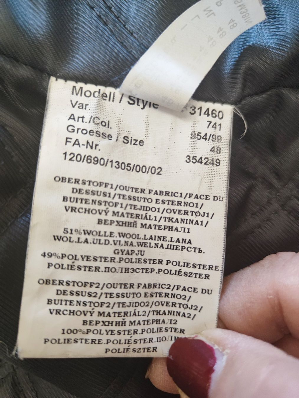 Roberto Cavalli Cappotti: Roberto Cavalli Herren Mantel GR 48 – Usato da Langnau am Albis venduto da Judithsebi 7