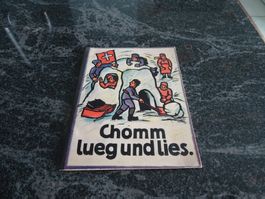 "Chomm, lueg und lies Alte Winterfibel Lehrm St. Gallen 1945