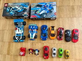 Lego Technik Polizei+Banbao Turbo Eagle & versch. Autos