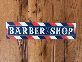 Barber Shop Schild / 10 x 40 CM / neu!