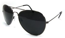 Aviator Sonnenbrille Pilotenbrille UV400 gunmetal dark