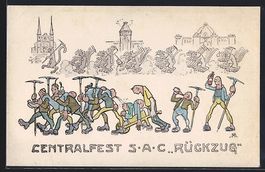 Luzern, S. A. C. Zentralfest 1913 Rückz