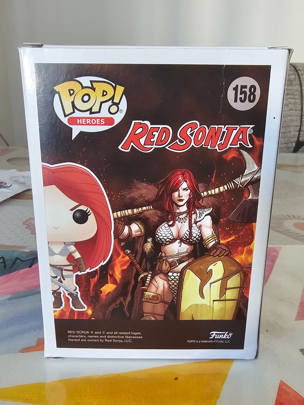 Funko Figuren: Funko Pop! Heroes Red Sonja 158 – Gebraucht aus Pregassona von sig_6v2k 1