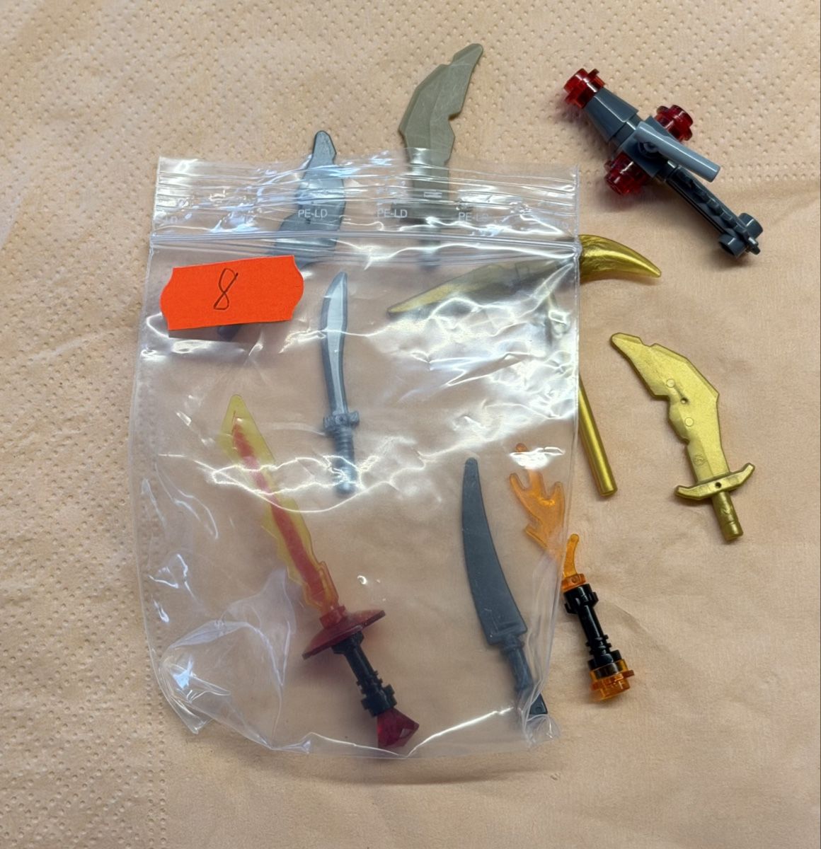 Lego Giocattoli: Lego Ninjago Waffen,Samurai, Ritter, Ninja. – Usato da Rheinfelden venduto da zim_2hqc 1