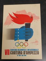 Litho PK / Ciocchi Olimpici Cortina D'Ampezzo 1956