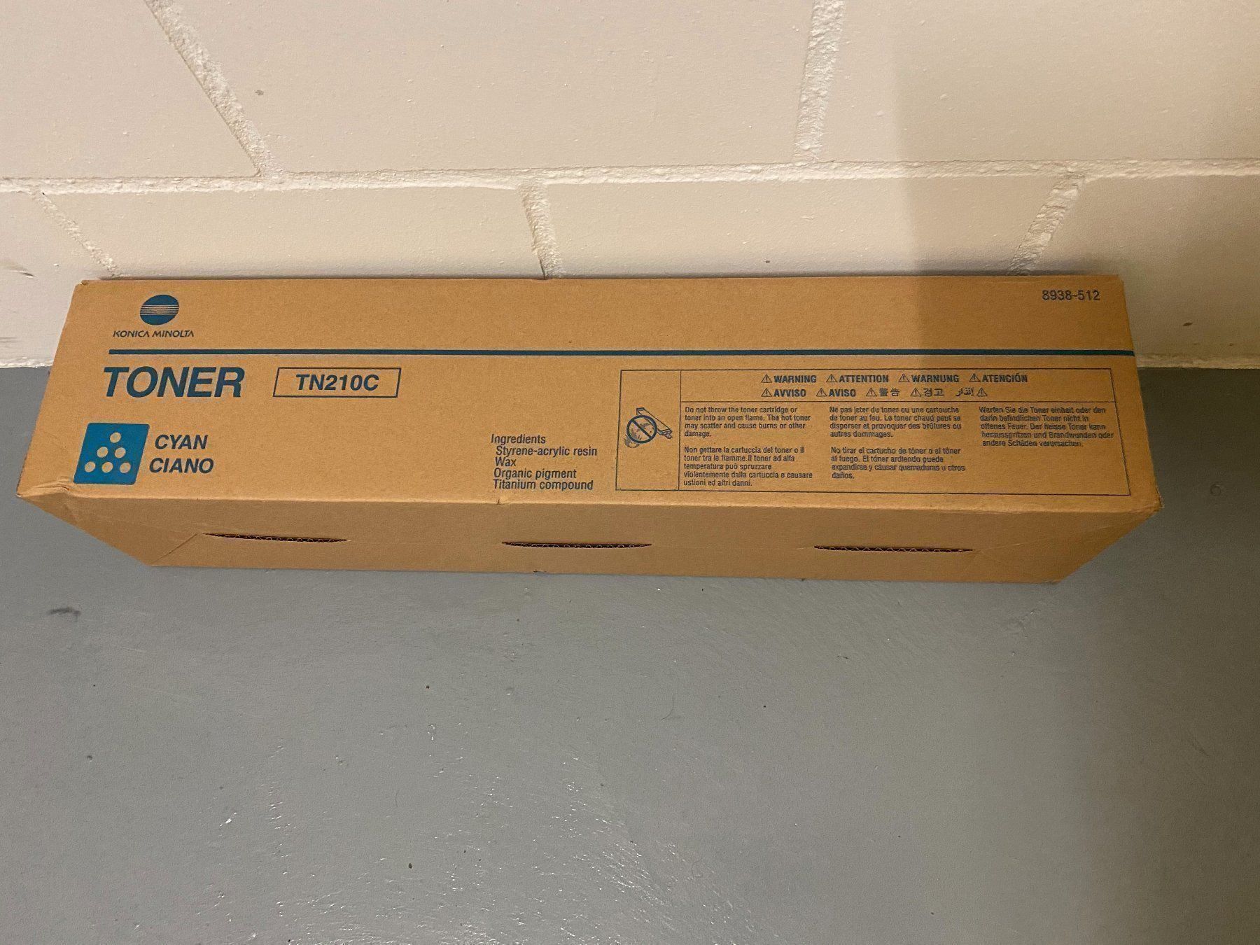 Cartucce per stampanti & toner: Konica Minolta  TN210C Toner cyan – Nuovo e nell'imballaggio originale da Scherz venduto da BiosHealth
