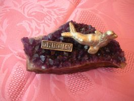 Briefbeschwerer - Amethyst mit Robe