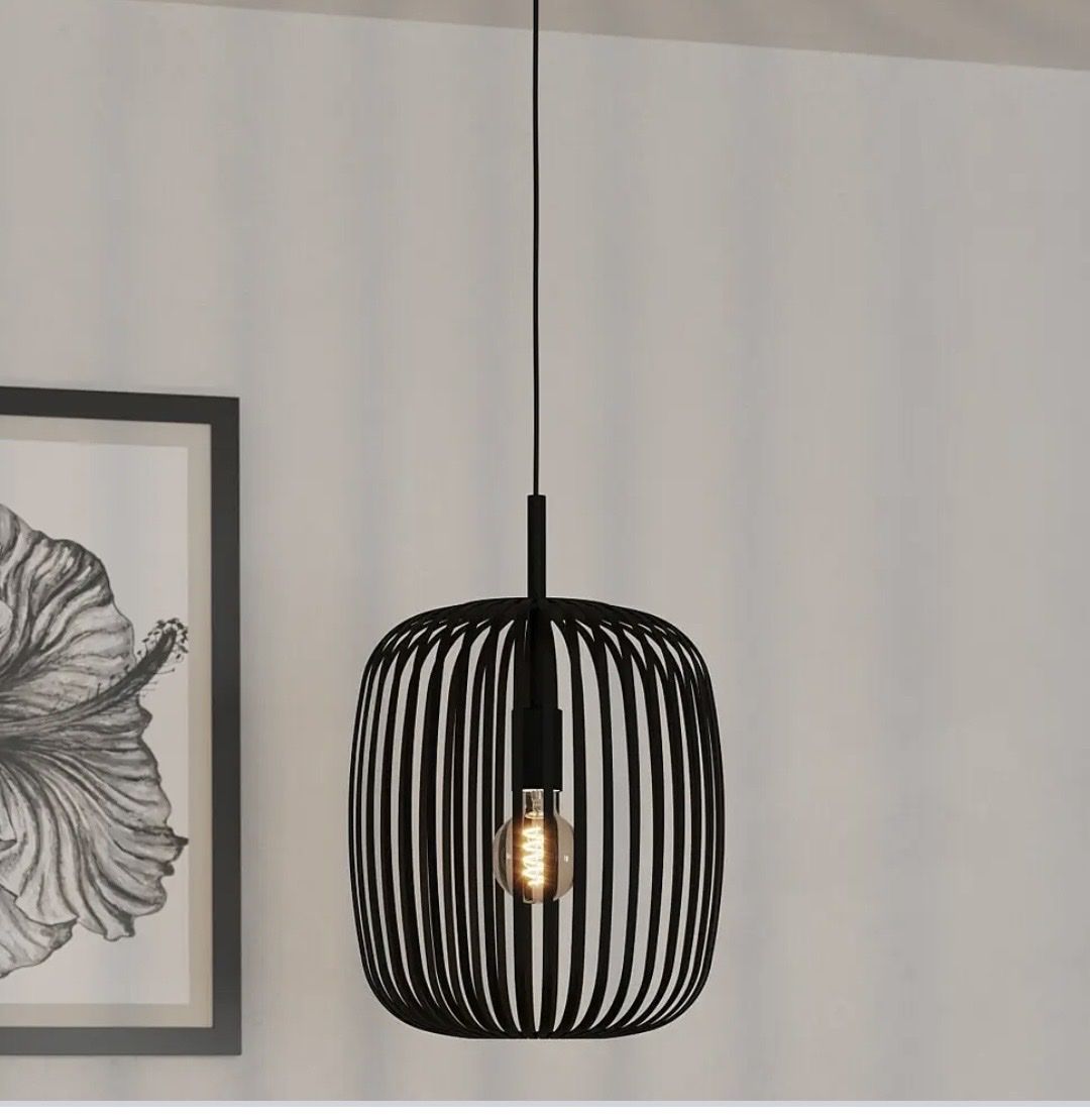 Lampade: Lampe suspendue design noir style cage – Usato da Pringy venduto da _maena_a