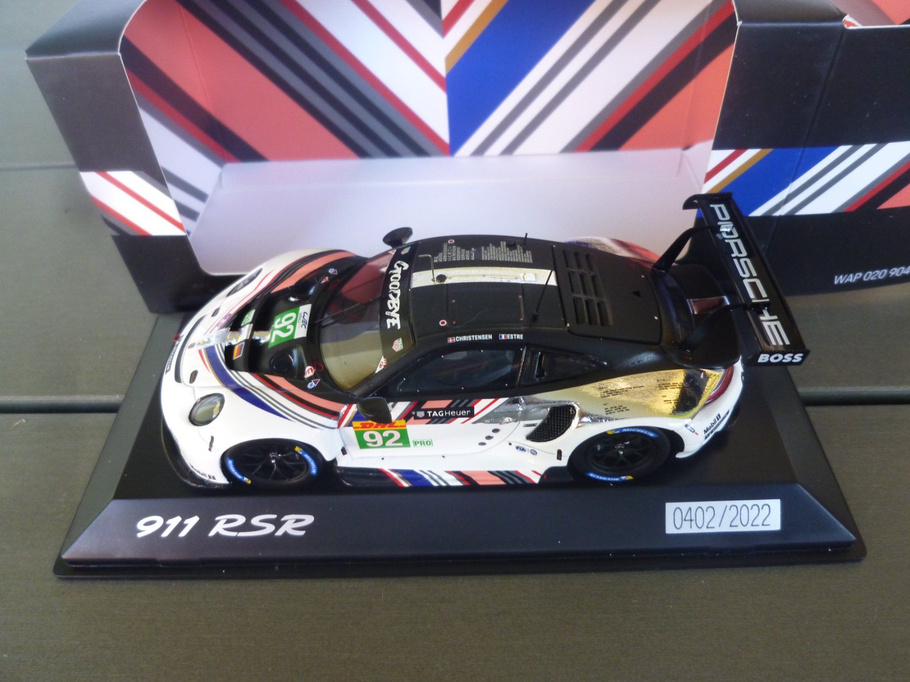 Porsche Modellini d'auto: Porsche 911 RSR "Goodbye" – Nuovo e nell'imballaggio originale da Flawil venduto da Imperiosud 5