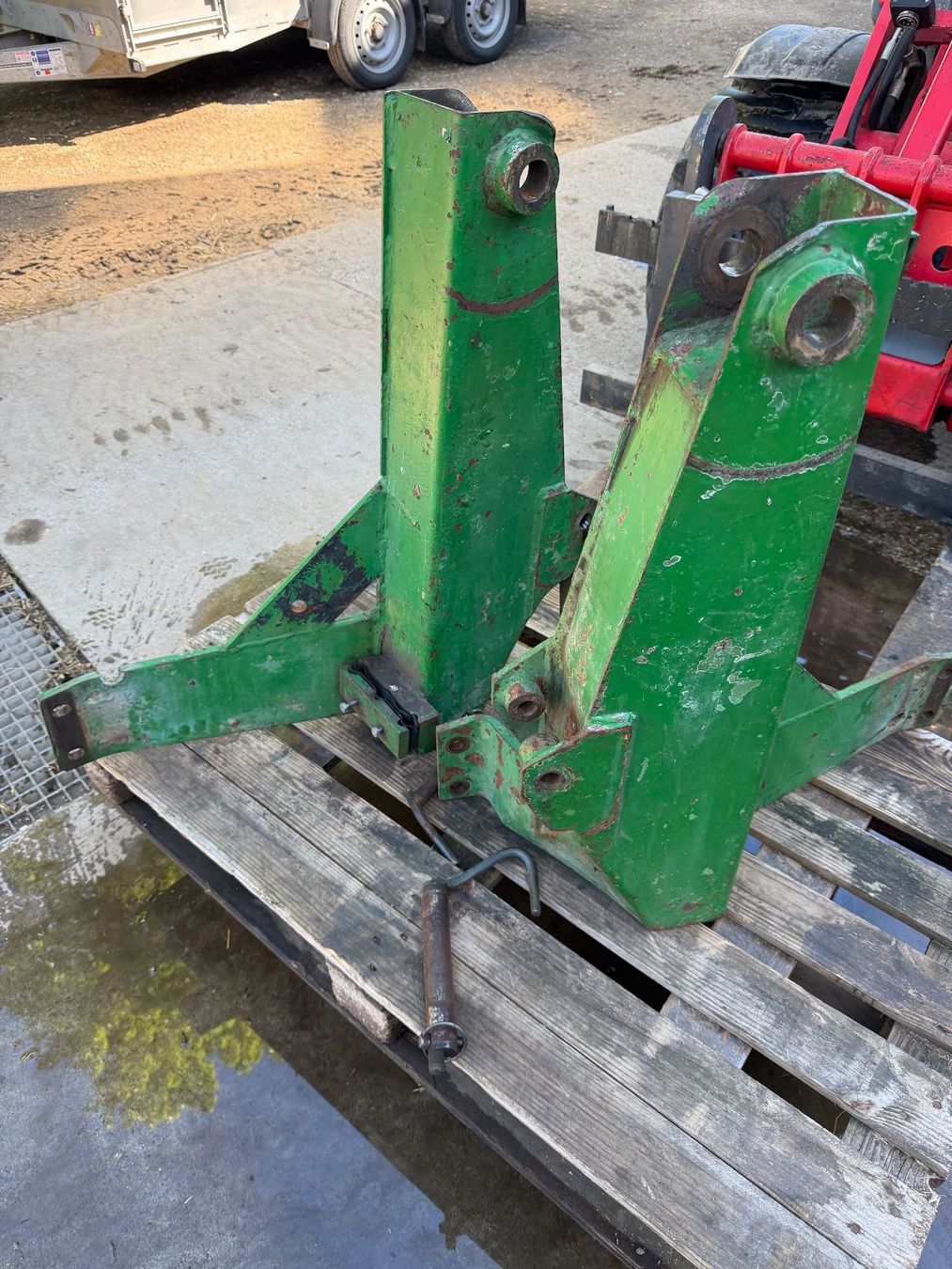 John Deere Traktoren: Frontlader John Deere – Gebraucht aus La Tanne von habi012