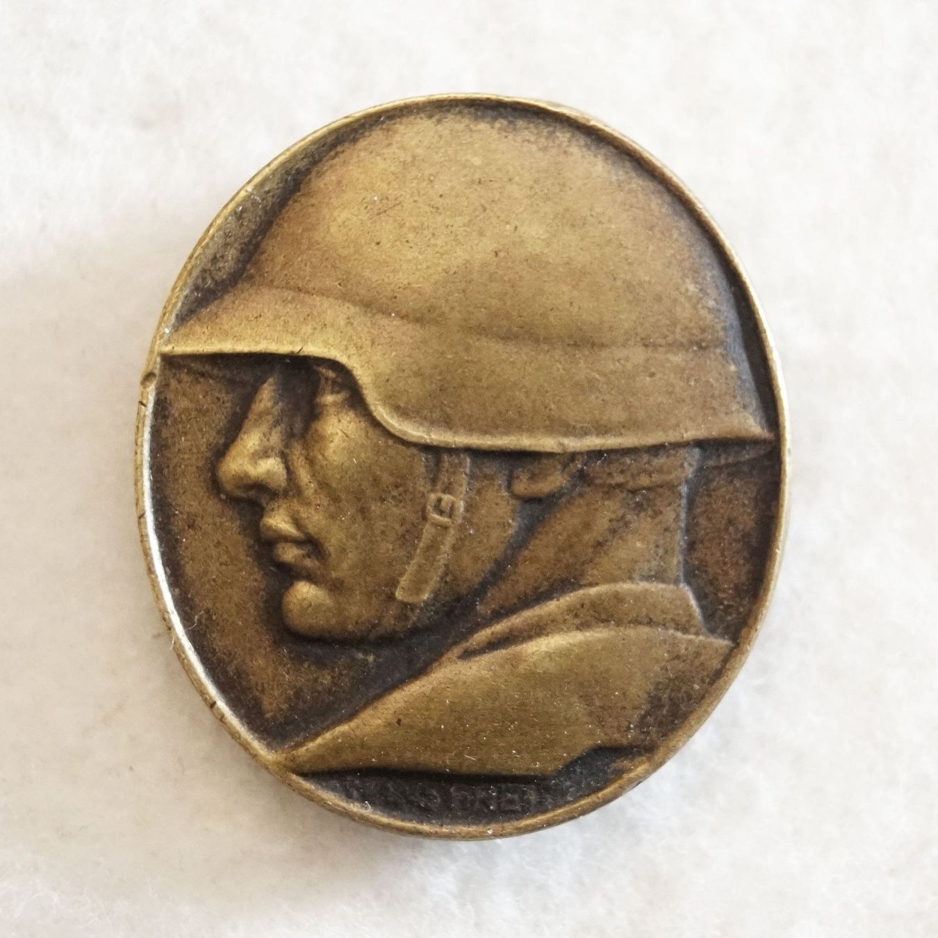 Schweizer Armee Placchette & Badge: Abzeichen 1918 – Usato da Flamatt venduto da samowarow 2