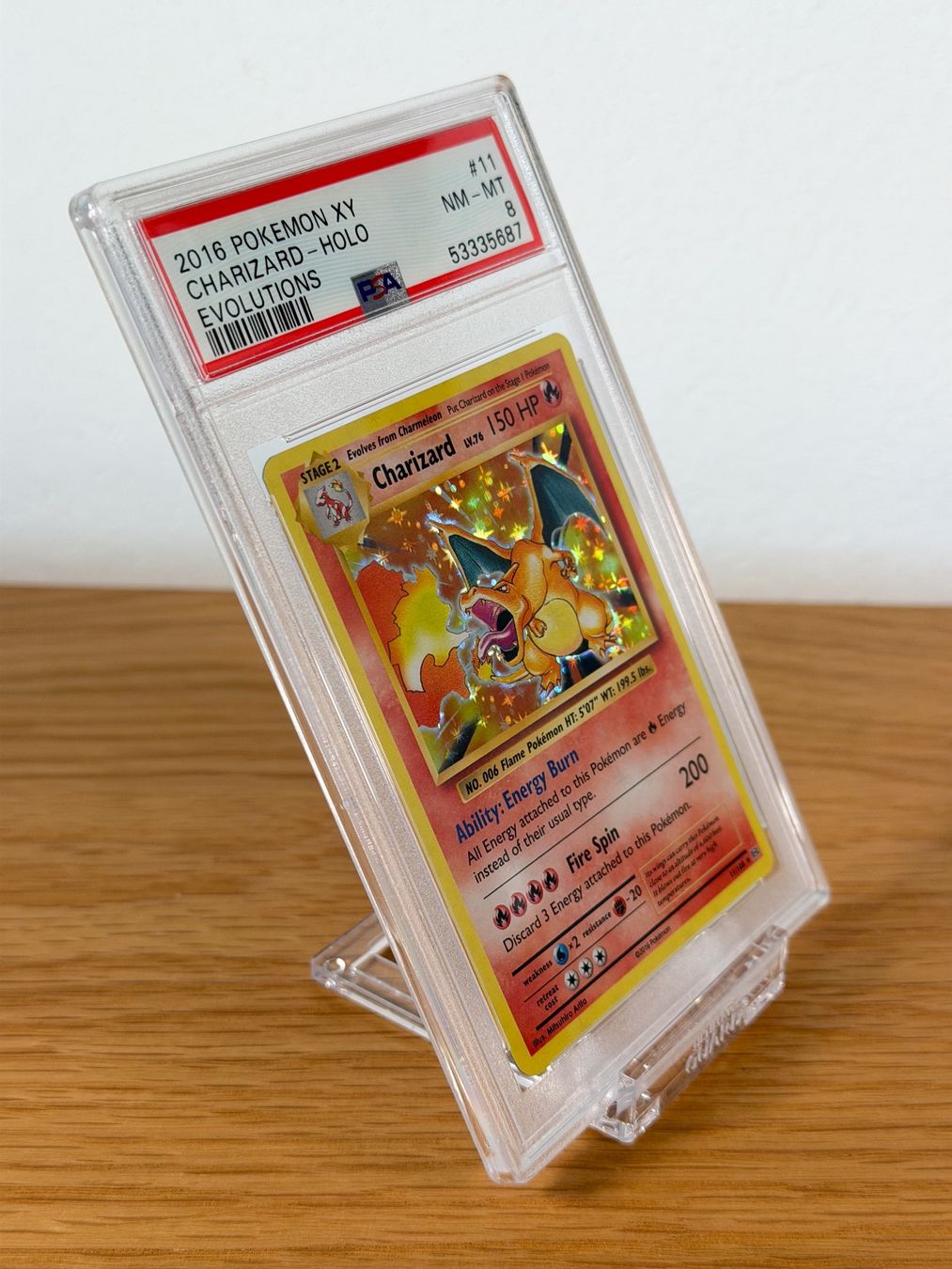 Pokémon Carte collezionabili: 2016 Pokémon XY Evolutions Charizard Holo #11 PSA 8 – Usato da Montagny-Yverdon venduto da For1 2