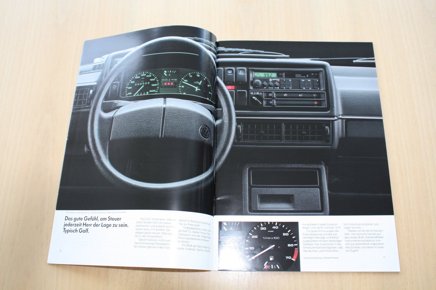 VW Documenti: VW Golf II Prospekt 8/1989 – Usato da Wikon venduto da erwin400 2