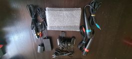 Sony Playstation 2 Slim: controller +Mics & HDMI Adapter!