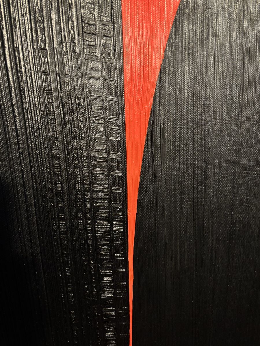 Gemälde: Minimalist Black & Red Artwork: Perfect Decor! oil – Neu (gemäss Beschreibung) aus Luzern von mon_6rzf 2