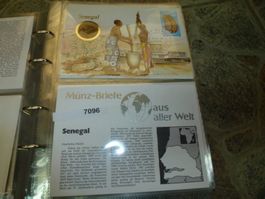 Münzbrief Senegal