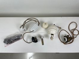 Antique/Vintage Porcelain Ceiling Light Parts