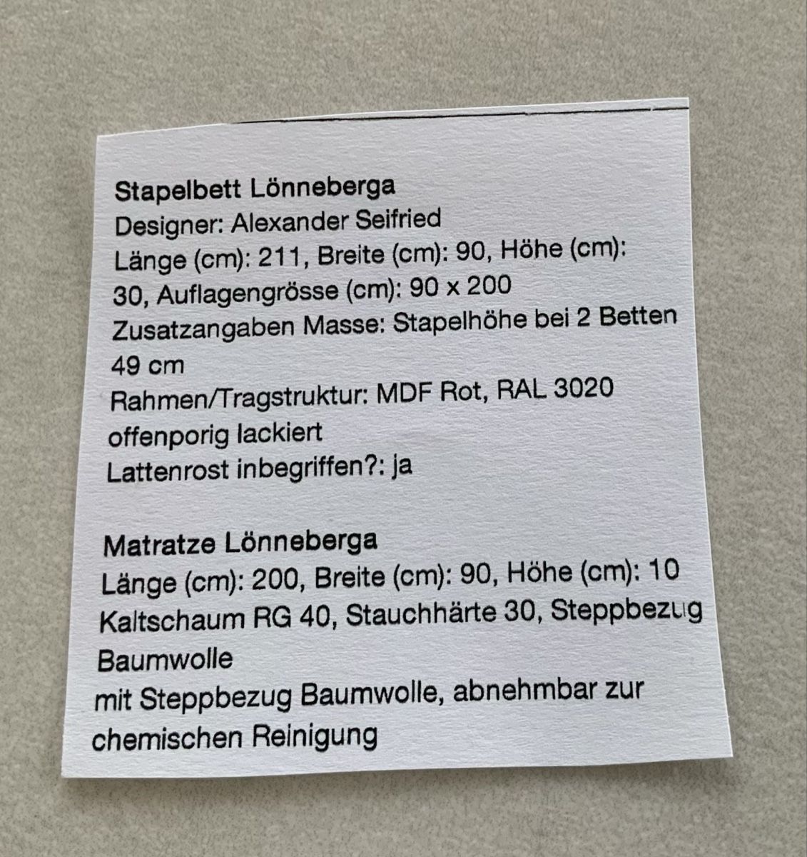 Letti: Stapelbett Lönneberga – Usato da Zürich venduto da liviam1 4
