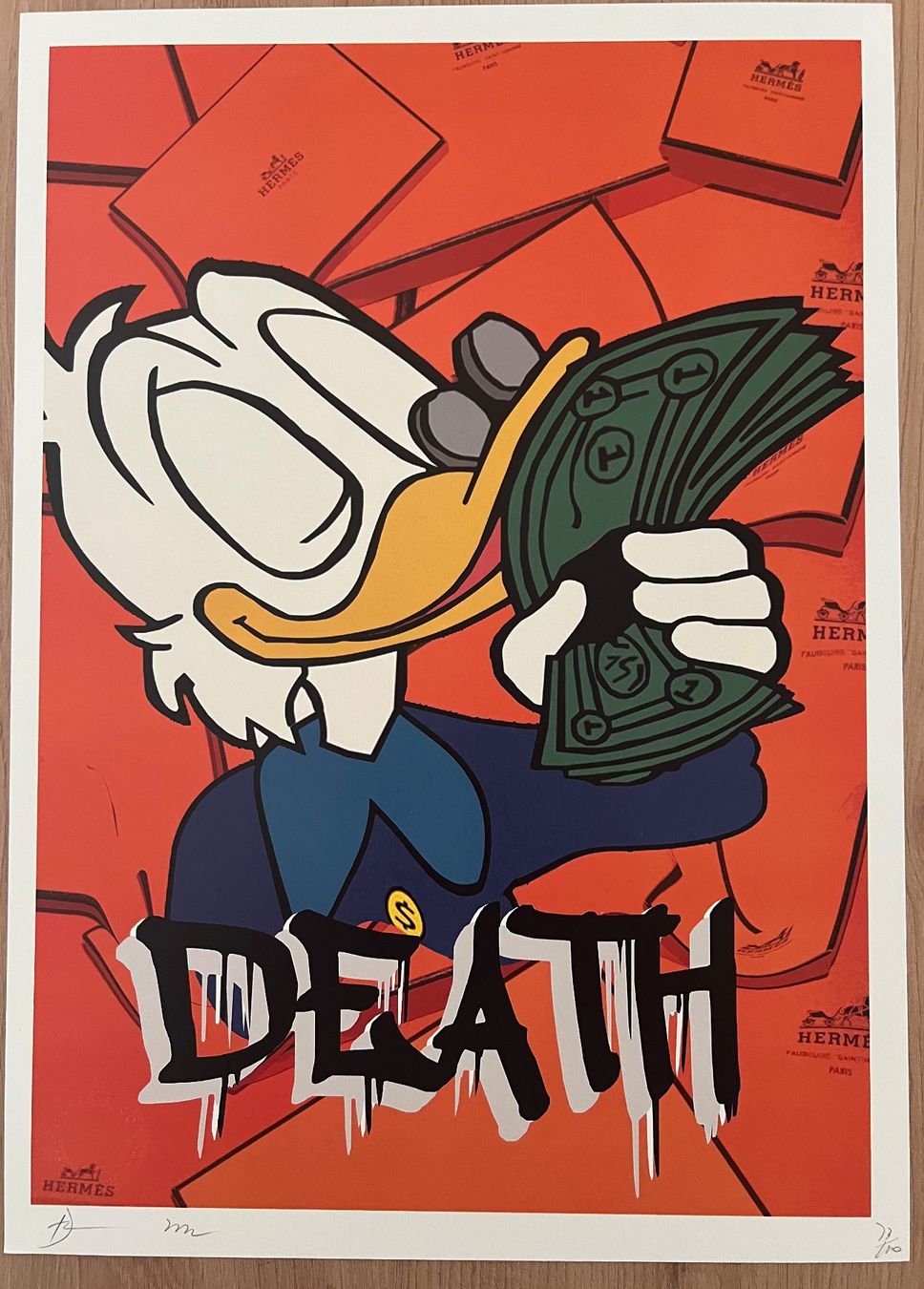 Grafica & Litografie: DEATH NYC : Picsou $ 73/100 – Nuovo (secondo la descrizione) da Basel venduto da La.Bonne.affaire 1