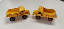 Matchbox Foden Dumper Truck 2 Stk bespielt