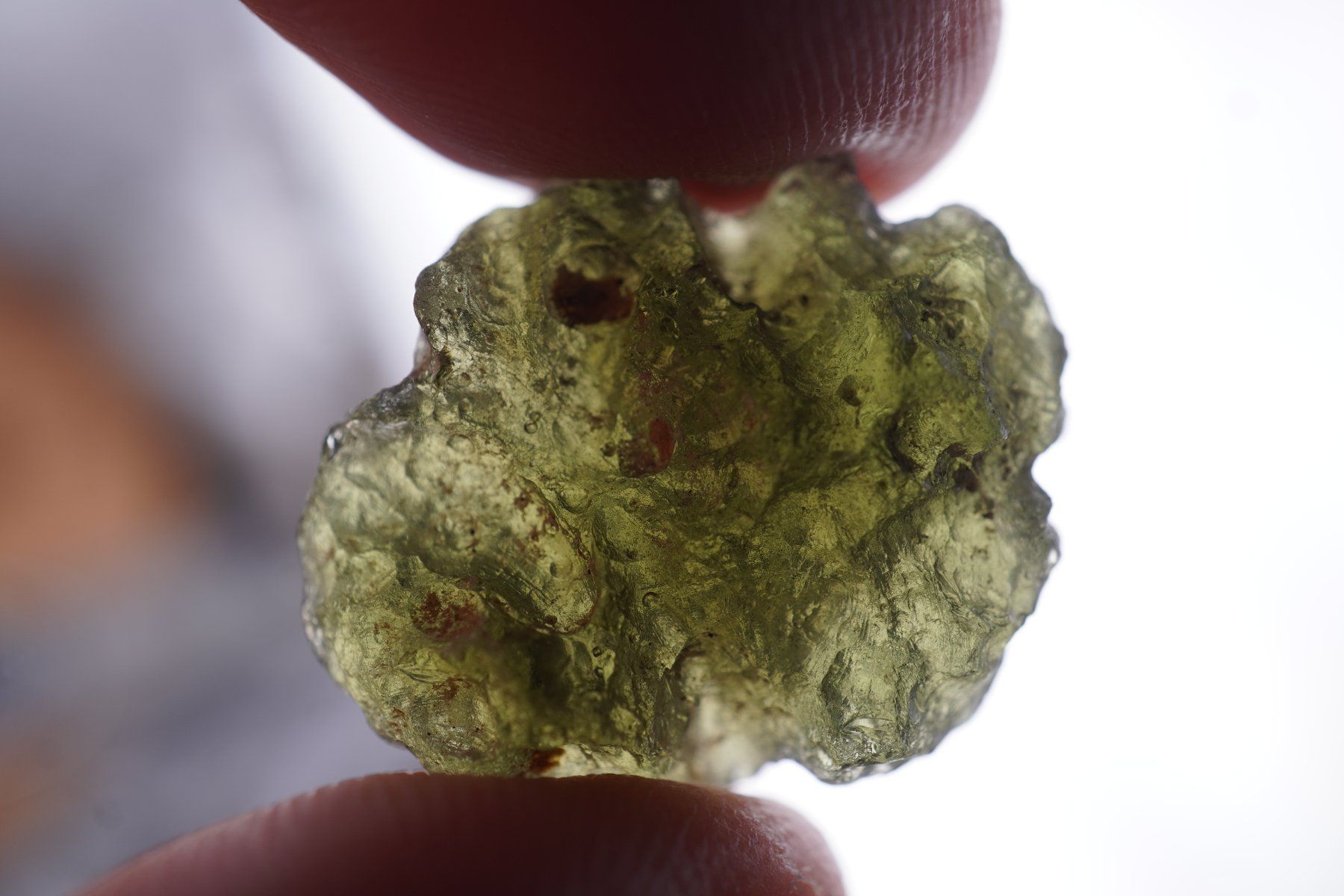 Minerali & Pietre curative: Moldavit  4.77g  27mmx 19mm   Fund direkt  2026 – Nuovo (secondo la descrizione) da Eschenbach SG venduto da topstone 6