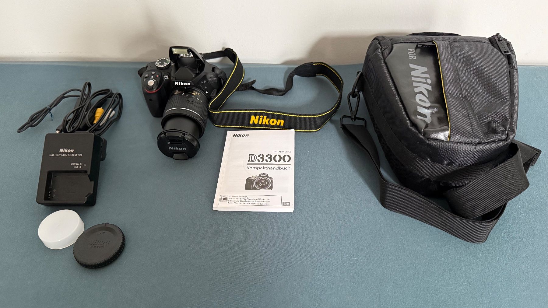 Nikon Fotocamera: Nikon D3300 Spiegelreflexkamera mit Zubehör – Usato da Endingen venduto da Sugarwoman