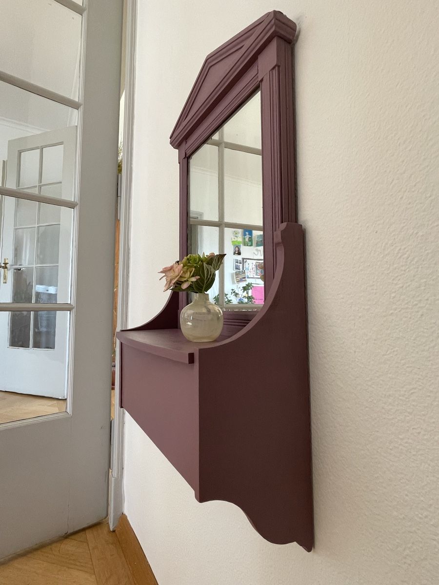 Spiegel: Kleiner Wandspiegel mit Truhe – Gebraucht aus Bern von louisablume 5