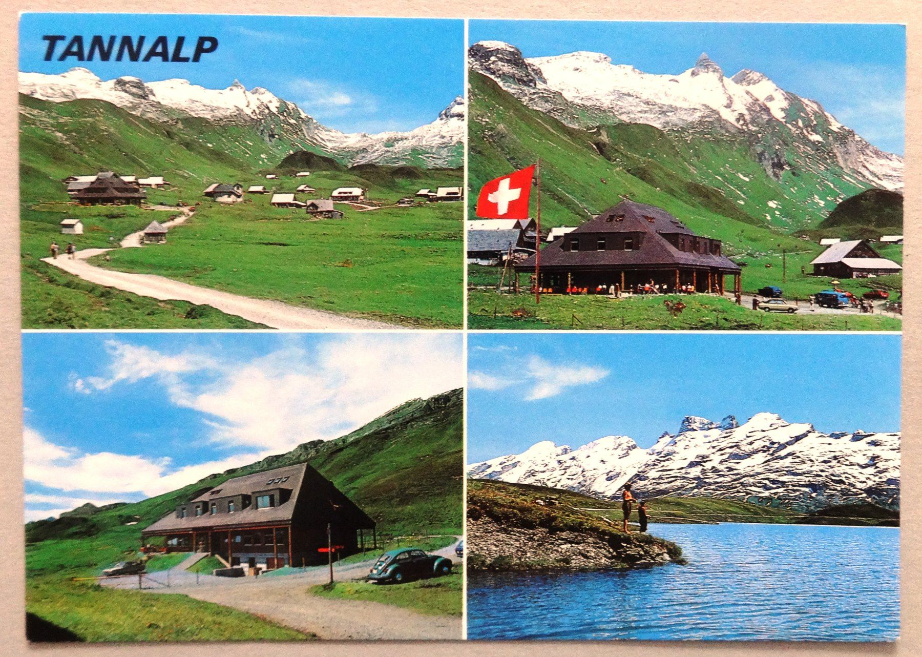 Cartoline postali: Berghaus Tannalp, Melchsee-Frutt – Usato da Fétigny venduto da Billy2miny