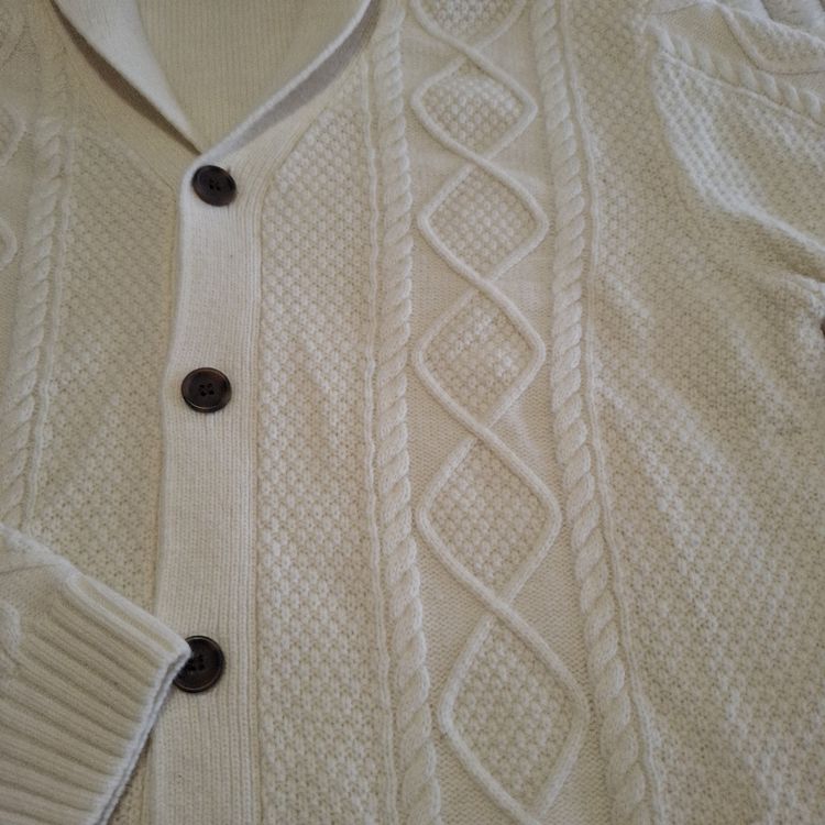 Bonobo Instinct – Cardigan homme torsadé écru – L (Gebraucht) in Le ...