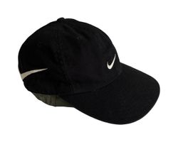 Vintage Nike Cap Double Big Logo Swoosh Gestickt Hat Unisex