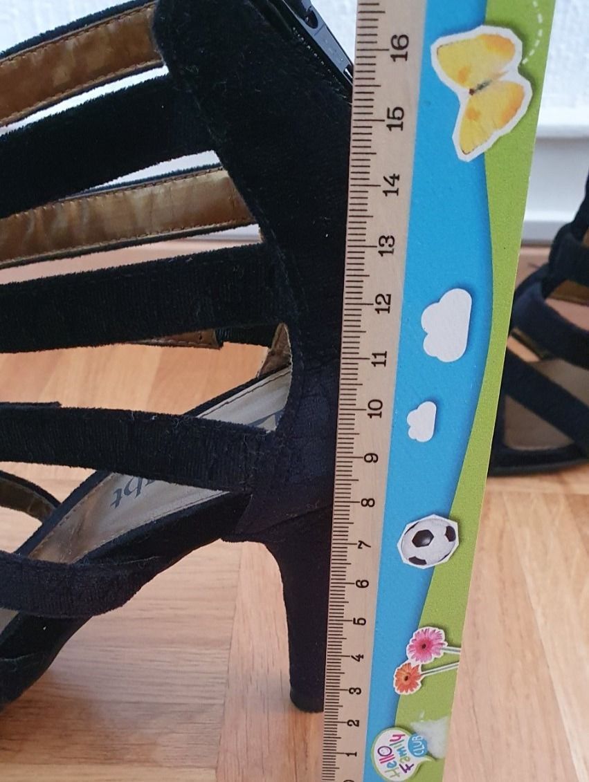Scarpe da donna: Chaussures ouverte à Talons  velours – Nuovo (secondo la descrizione) da Prilly venduto da RoDyRe 6