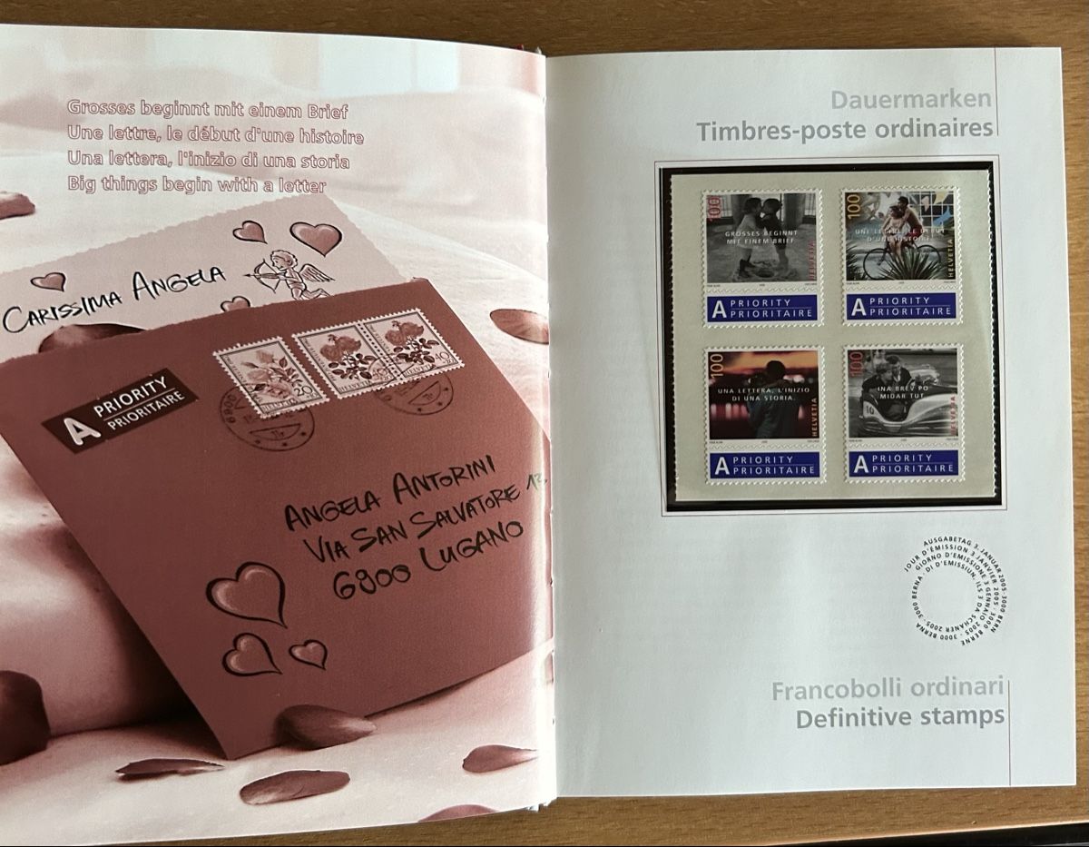 Tutti i francobolli: Schweizer Briefmarken-Sammlung La Collection Suisse 2005 – Nuovo (secondo la descrizione) da Wil ZH venduto da uhe_nw6s 3