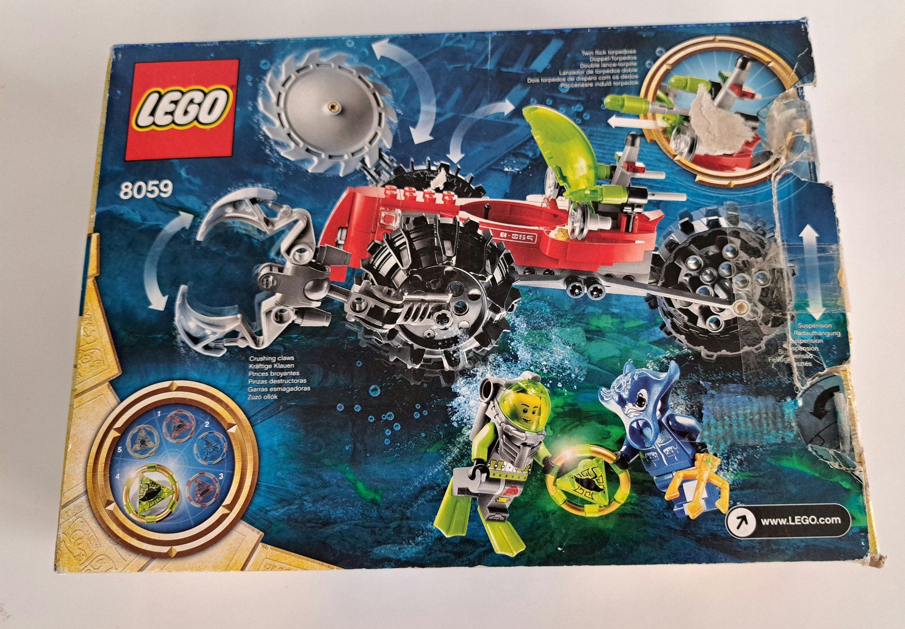 Lego Kit di costruzioni: Lego Atlantis 8059 – Usato da Igis venduto da magneto_hg 1