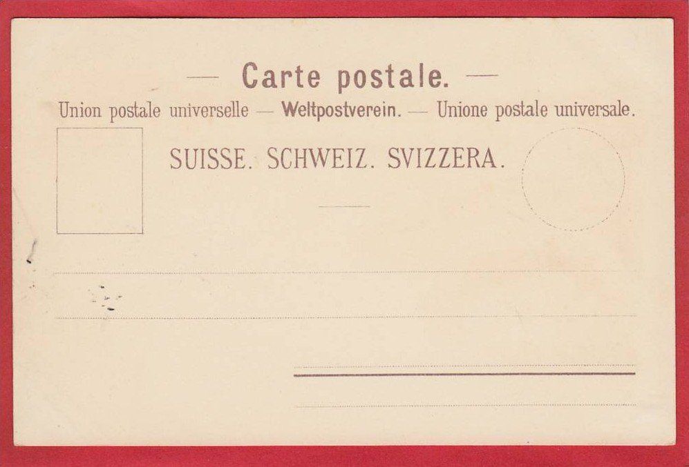 Cartoline postali: LUZERN, KÜNZLI LITHO – Usato da Grüningen venduto da Kartenlaube 1