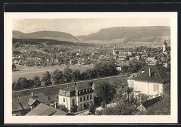 AK Aarau, Teilansicht vom Oberholz, 1931