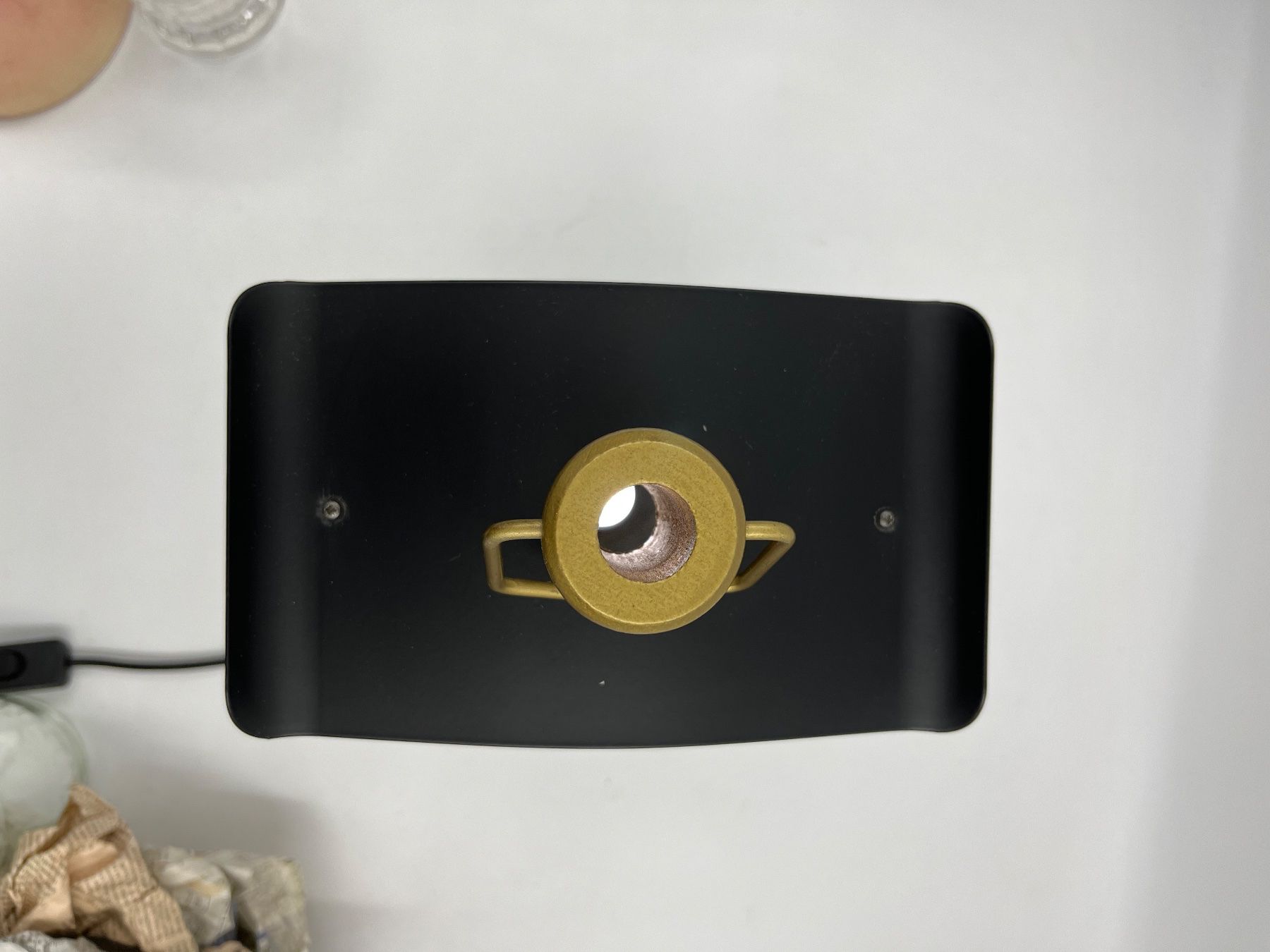Lampade: Lampe Veilleuse Noire En Bois – Nuovo (secondo la descrizione) da Genève venduto da Eric1823 3