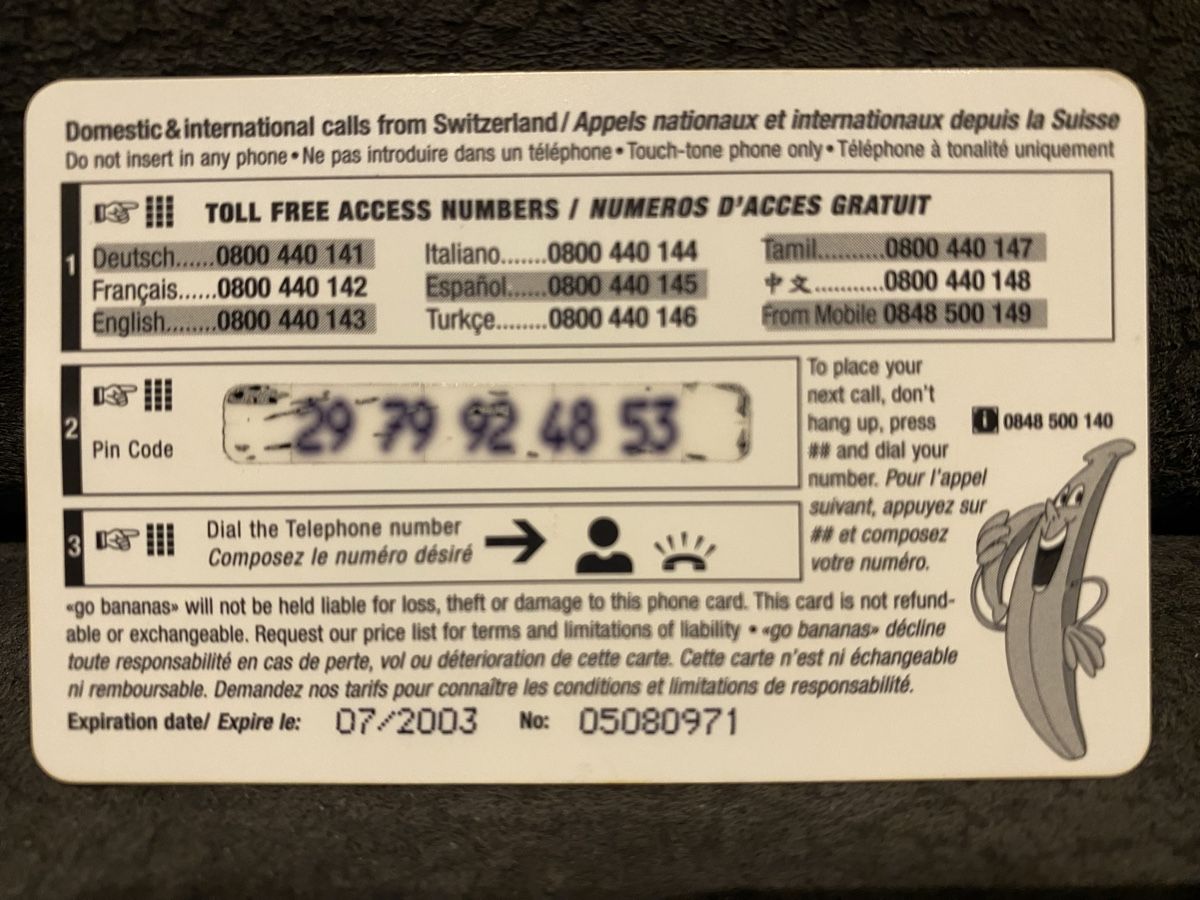 Telefon- & Taxkarten: Carte dos 2 – Gebraucht aus Lausanne von babacard10 1