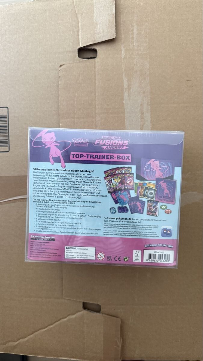 Pokémon Carte collezionabili: Pokémon Fusionsangriff ETB – Nuovo e nell'imballaggio originale da Sulgen venduto da WhiskersAway 2