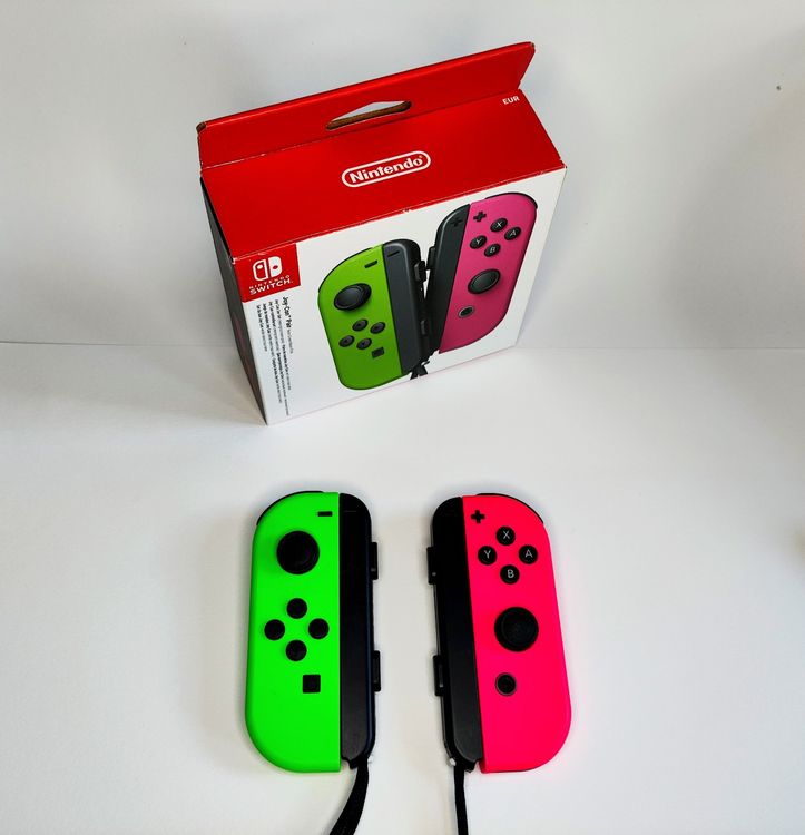 Joy Con Pair Neon Green Neon Pink Kaufen Auf Ricardo