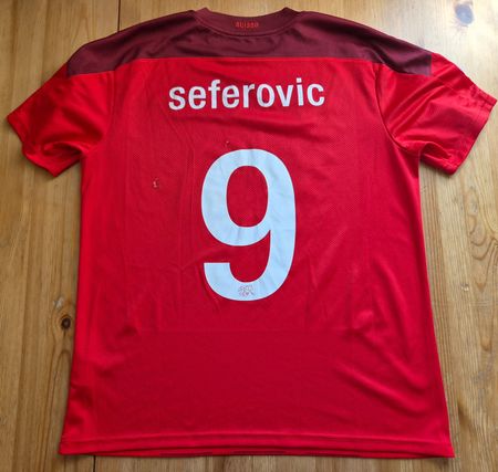Trikot Schweiz Puma #9 Seferovic L Schweizer Fussball Nati