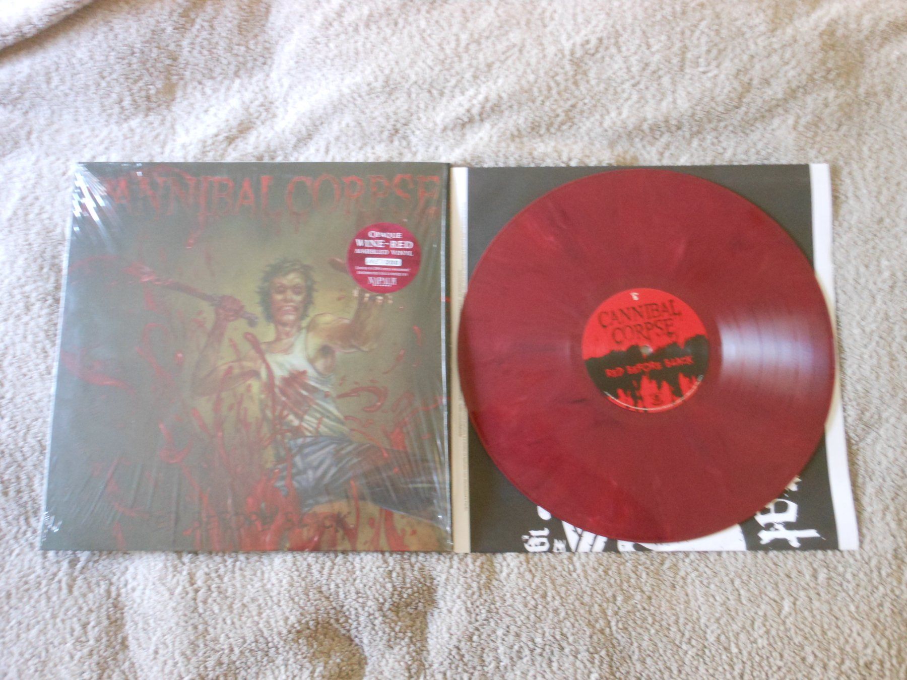Dischi in vinile: Cannibal Corpse – Red Before Black – Usato da Liebefeld venduto da type013
