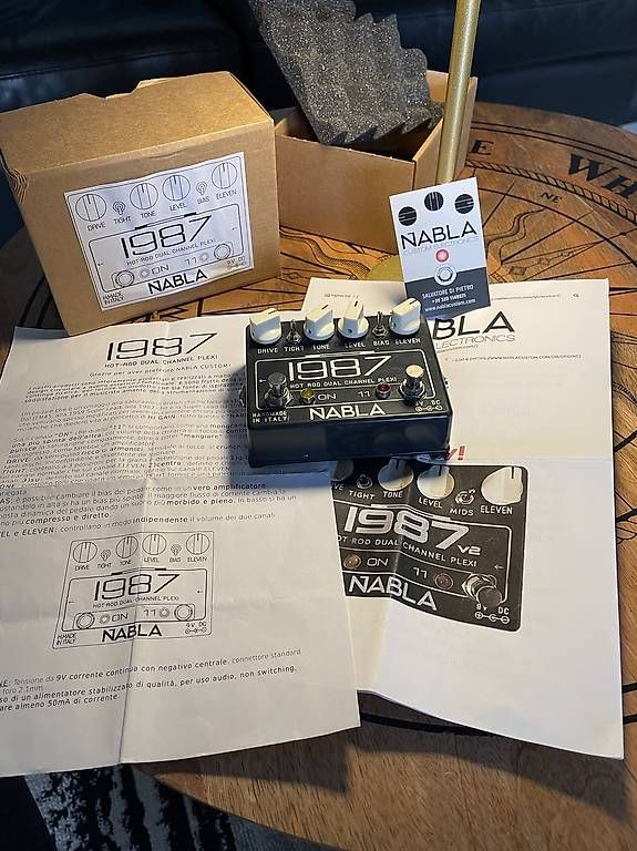 Strumenti musicali: Nabla 1987 Boutique pedal – Usato da Niedergesteln venduto da die_7dpv