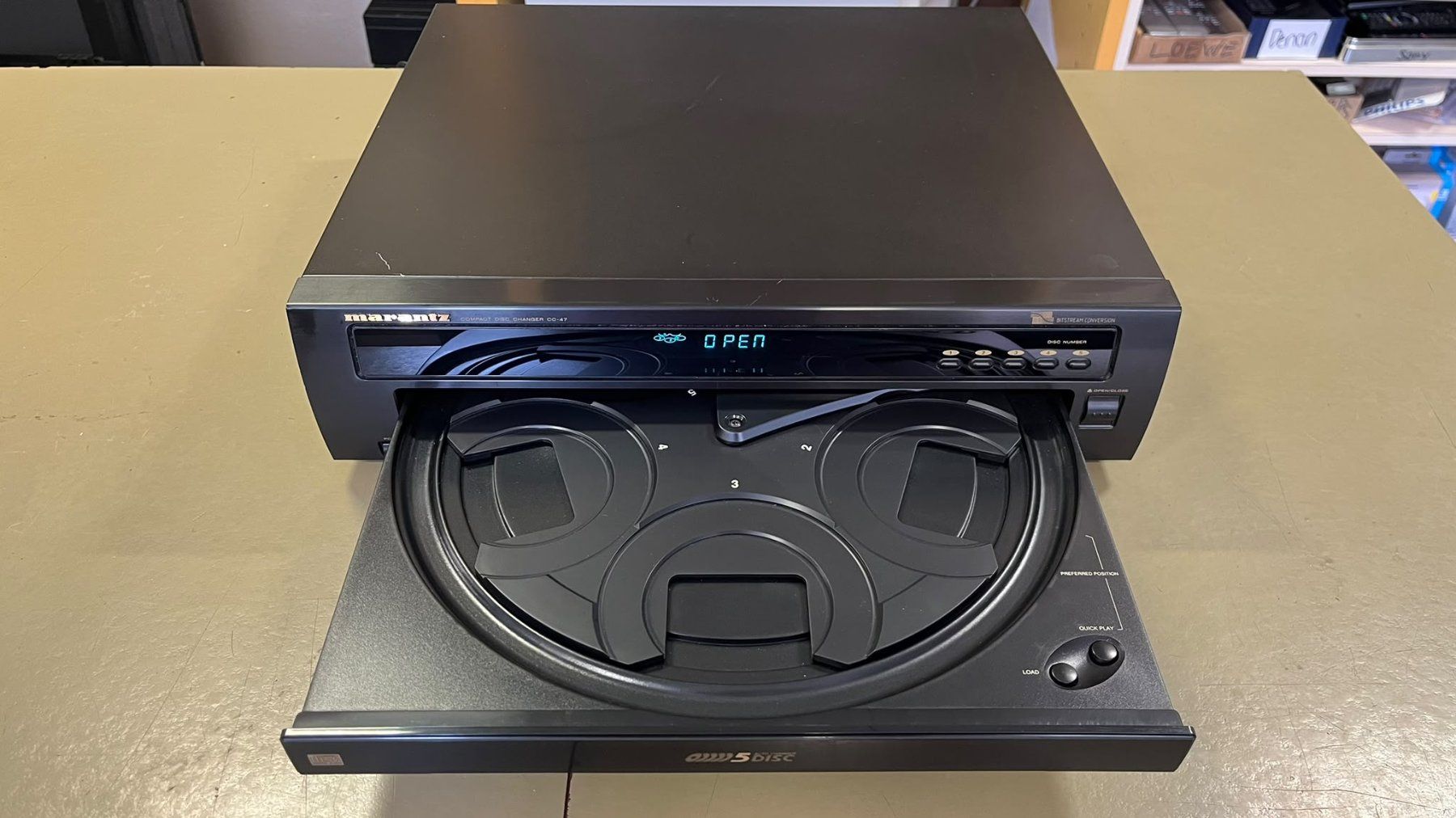 Marantz Audio- & Mediensysteme: Marantz kompakt CD-Wechsler CC-47 – Gebraucht aus Lachen SZ von fma8852 1