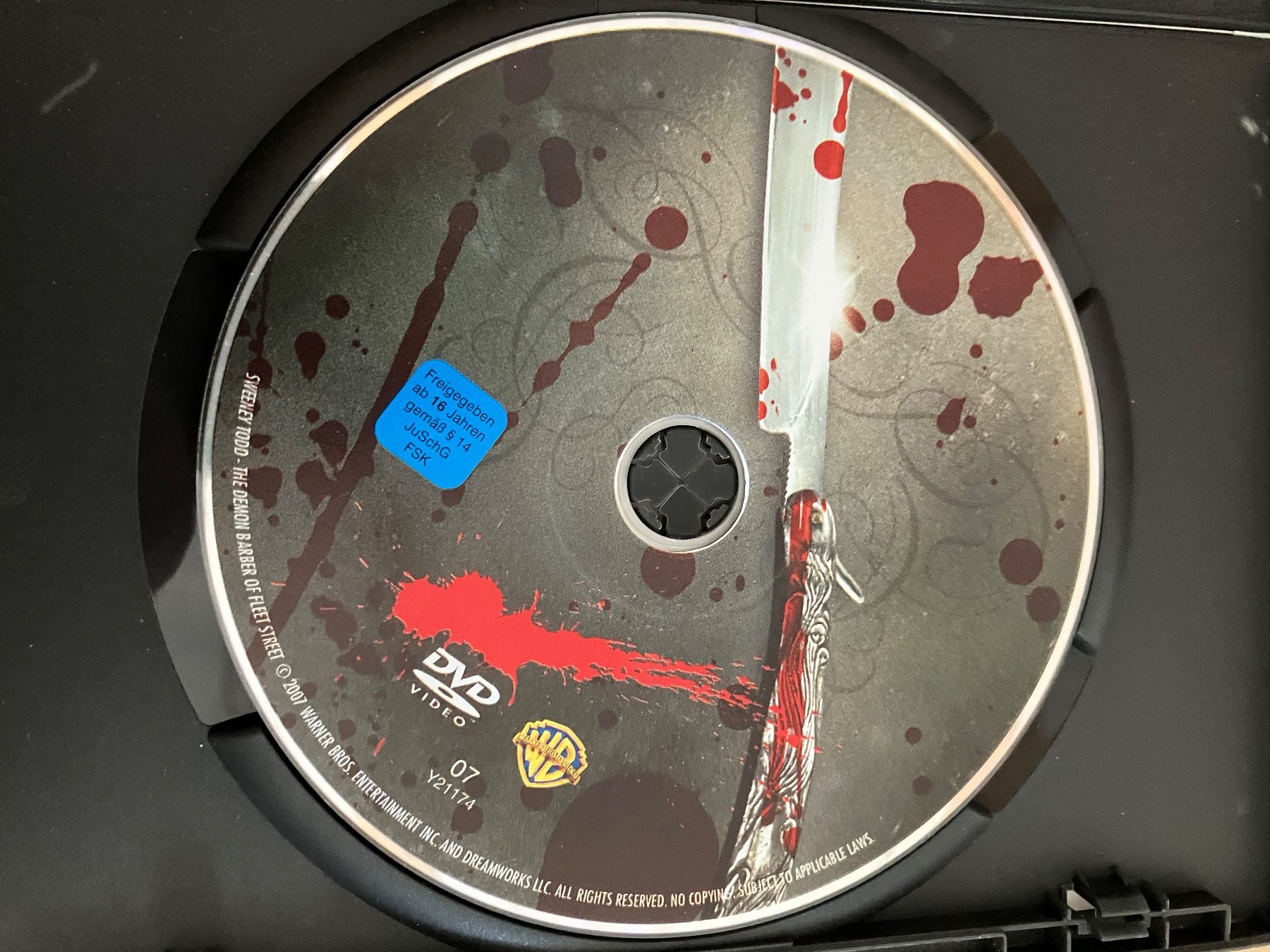 Alle DVDs: DVD Sweeney Todd Jonny Depp – Gebraucht aus Aarwangen von to-hirschi 2
