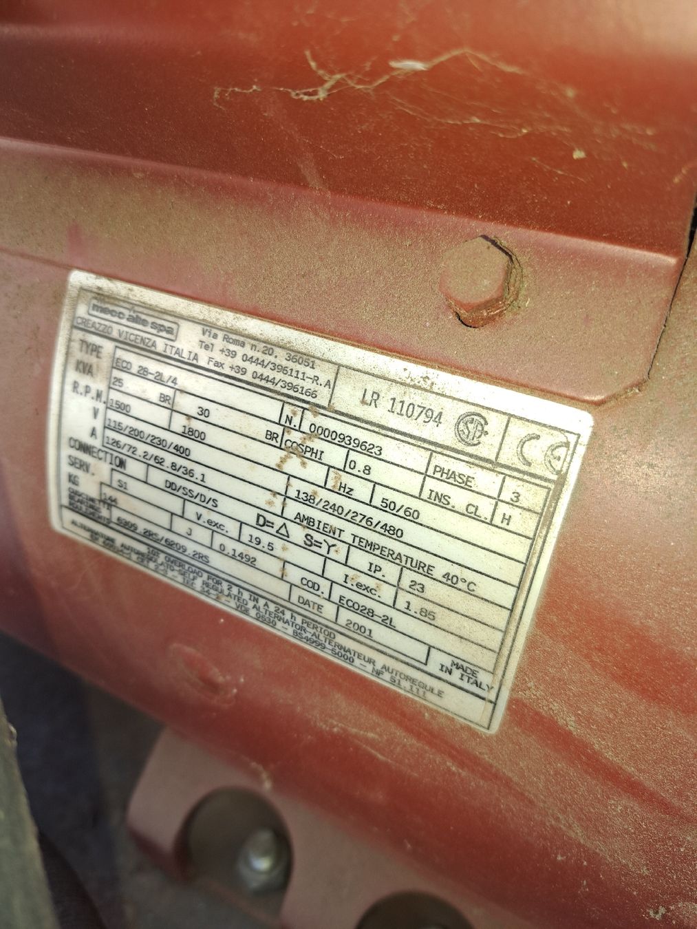 Stromgeneratoren: Notstromgenetator – Gebraucht aus Mettmenstetten von Kappelhof 1