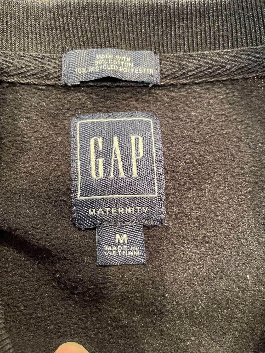 Gap Pulls & Sweat-shirts: Schwangerschafts-Pullover, Grösse M, schwarz – D'occasion à Haslen AI par s176 1
