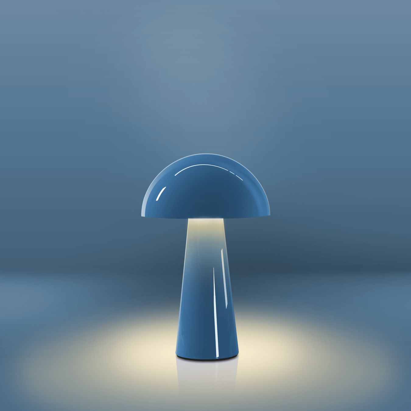 Lampen: Coco LED Tischlampe dimmbar Touch inkl Akku blau – Neu und originalverpackt aus Dietlikon von Salesmax 1