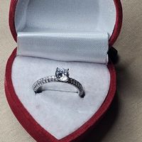 Ring Silber Zirkonia Damen Neu Groesse 3cm
