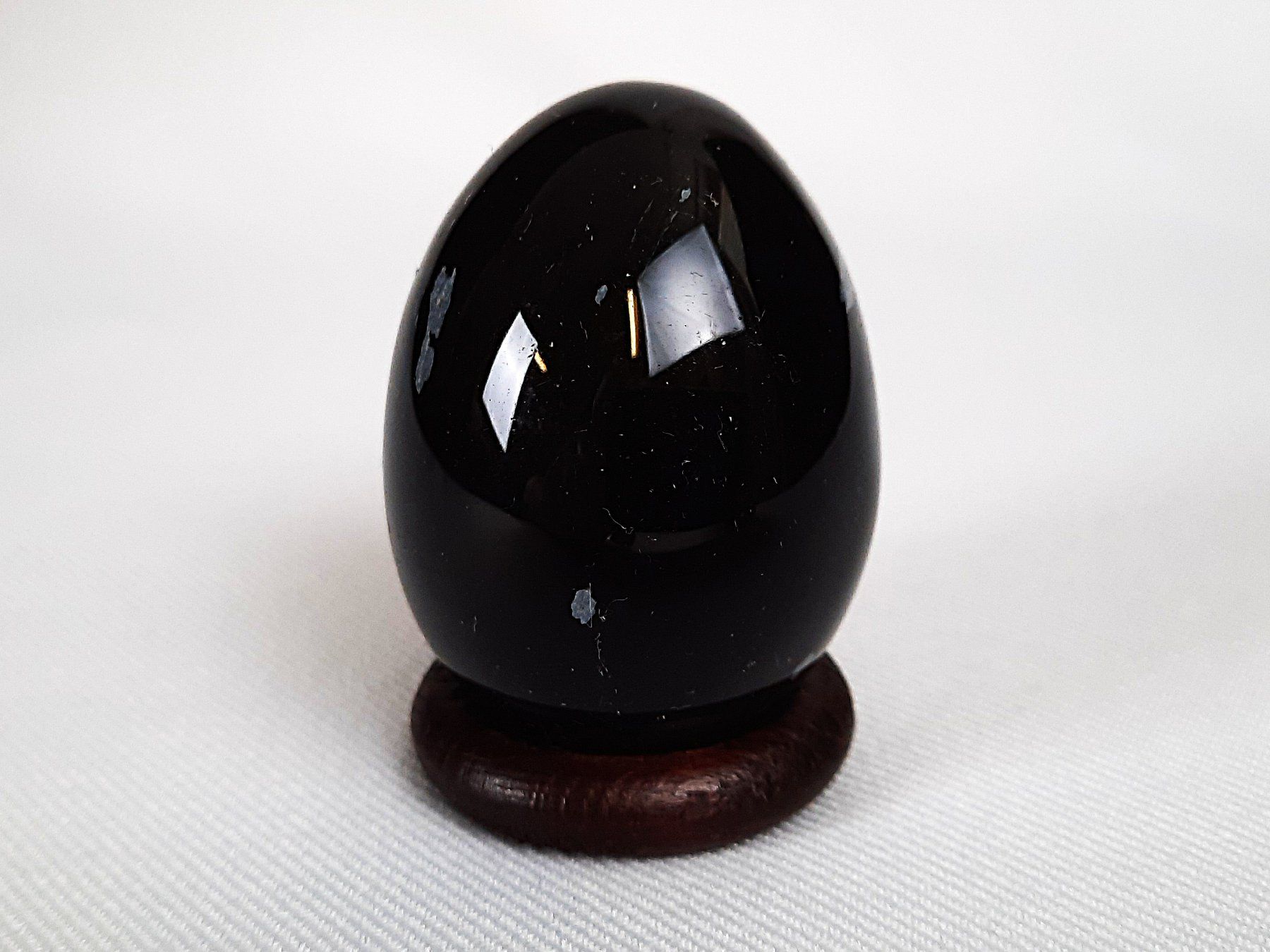 Pierres précieuses: SNOWFLAKE OBSIDIAN EI Stein – D'occasion à Beinwil am See par Restwert_Beinwil 2